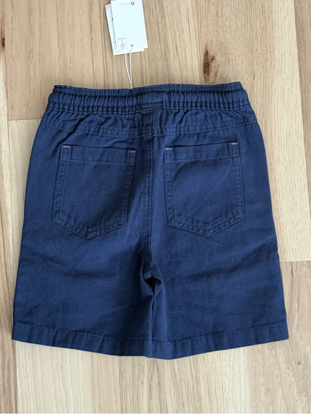 Mini Boden Navy Drawstring Shorts size 3y - Picture 3 of 4